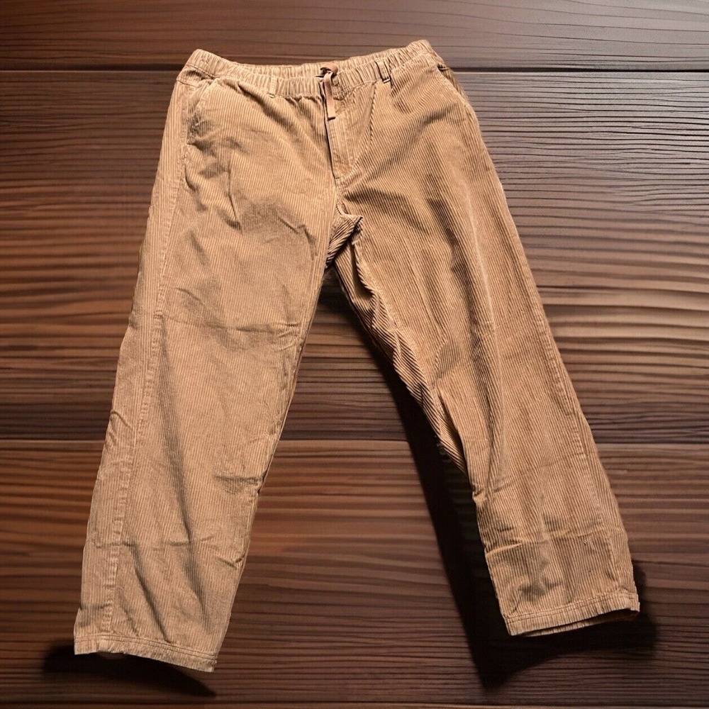 Classic Men's Corduroy Pants in Light Brown - Casual Straight Fit